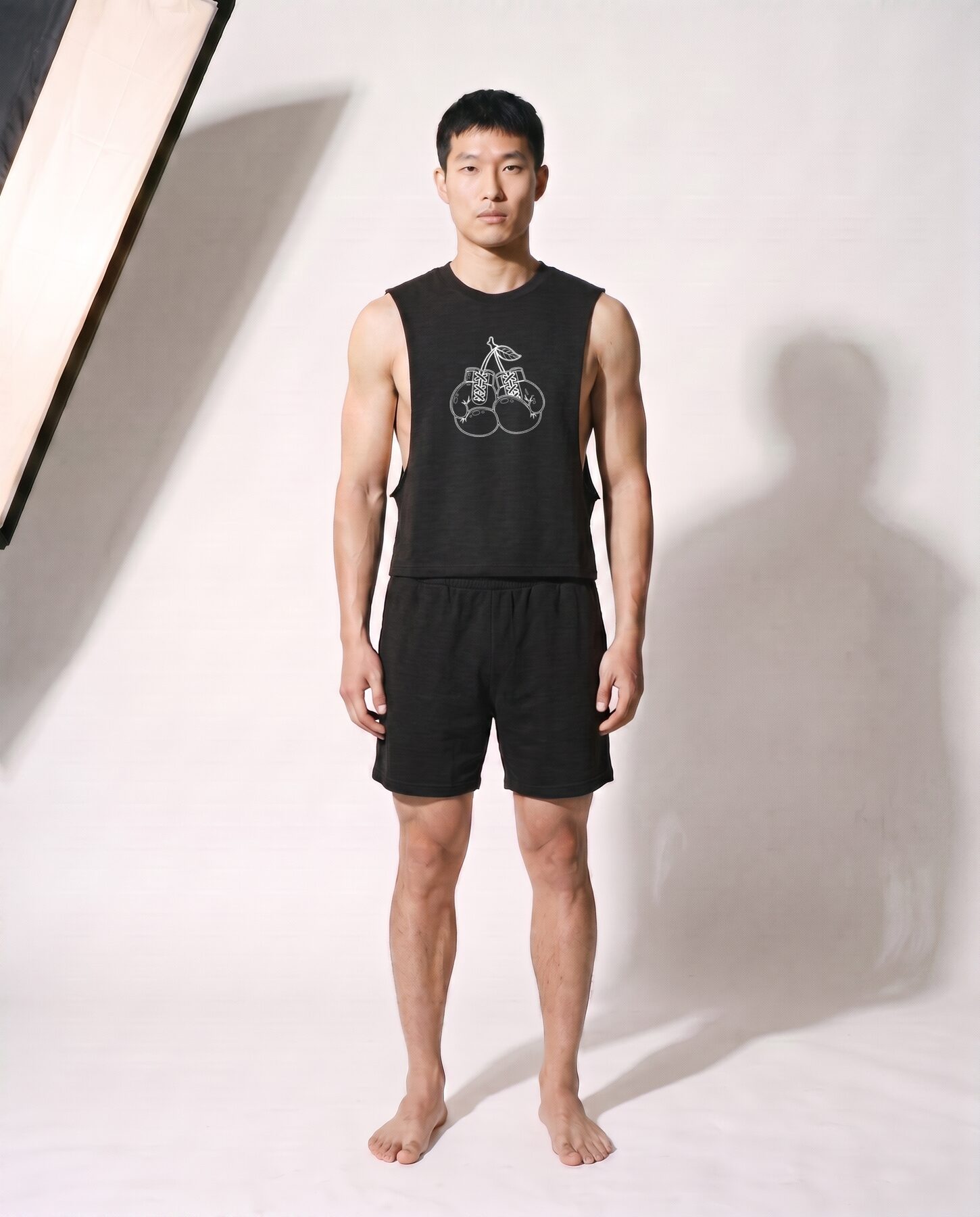 Cropped Cutoff Tee